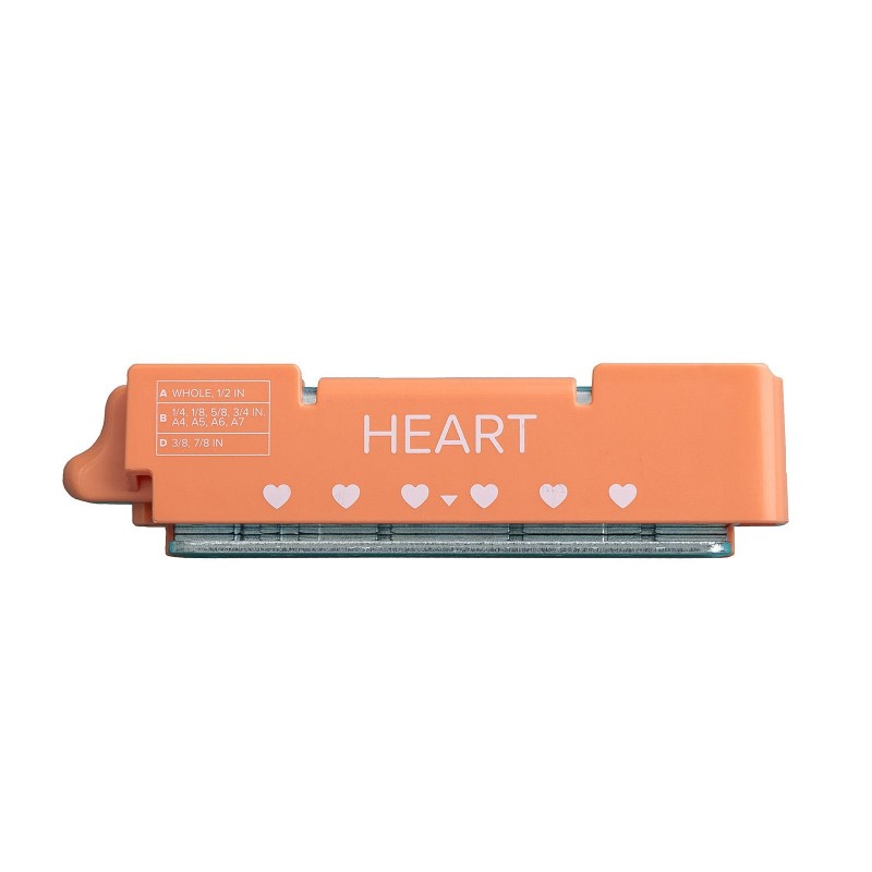 Cartucho De Corazon Mini Encuadernadora Multi Cinch