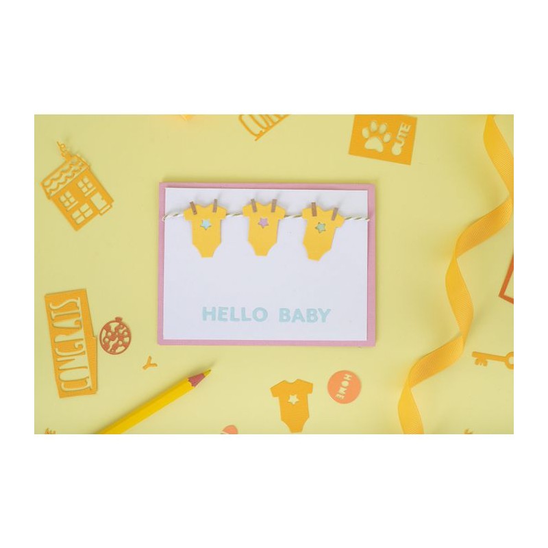 Mini Troquel Elementos Baby De Crafters Companion