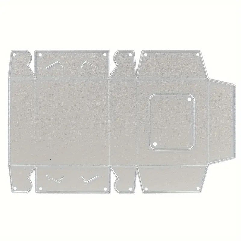 Troquel De Mini Caja Con Ventana
