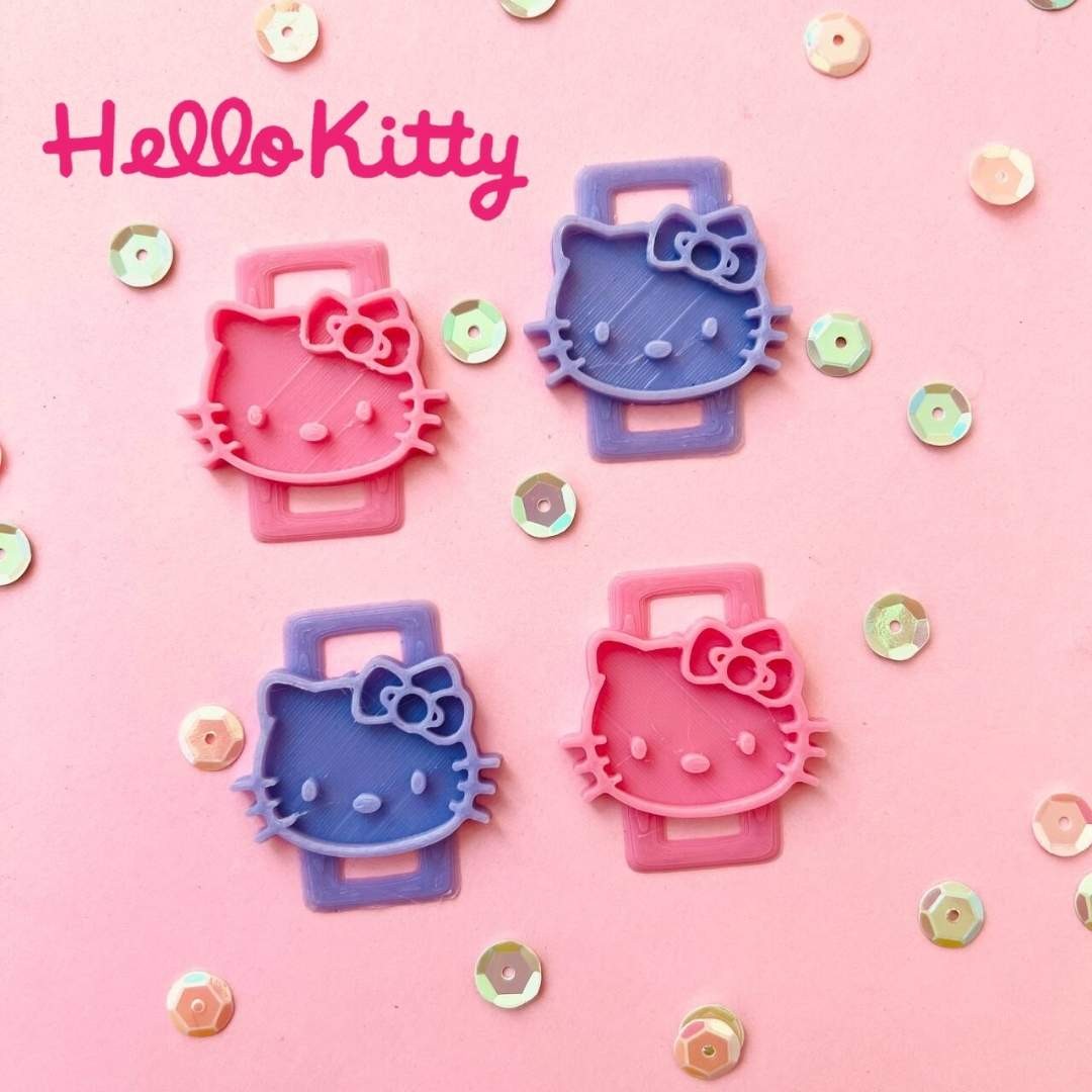 Pasadores Hello Kitty Para Agendas (4 Pcs)