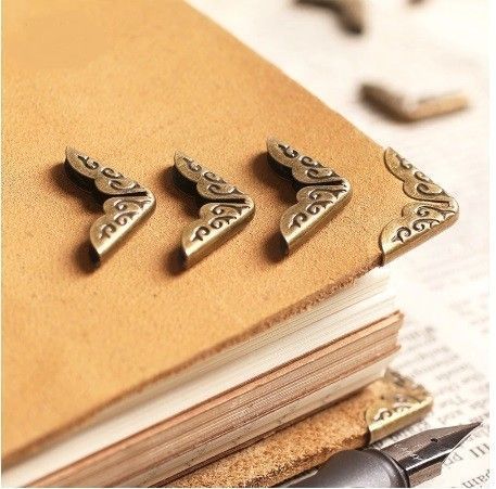 Esquinas Metalicas Bronce 1,8 (6 Pcs)