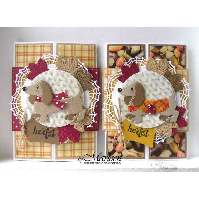 Troquel Perro Salchicha (9 Pcs)