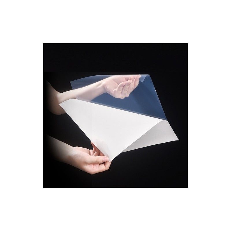 Vinilo Adhesivo Transparente Imprimible 135 Gr (20 Hojas)