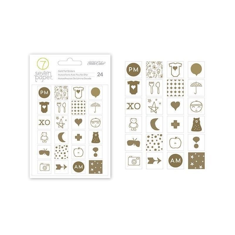 Stickers Foil Bebe Colecciîn Clara (24 Pcs)