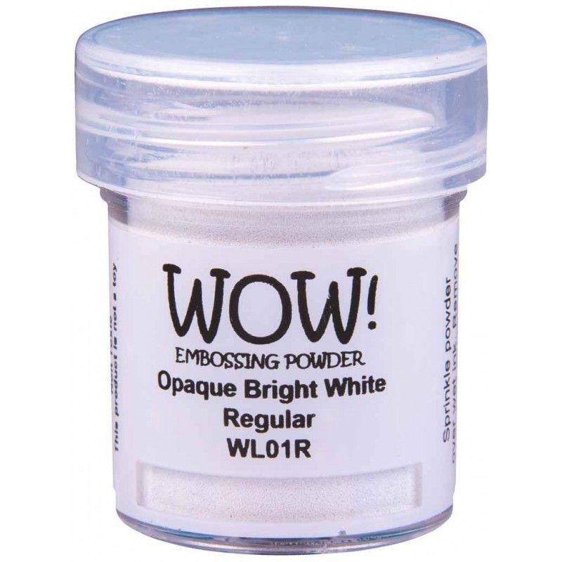 POLVO DE EMBOSSING BLANCO WOW