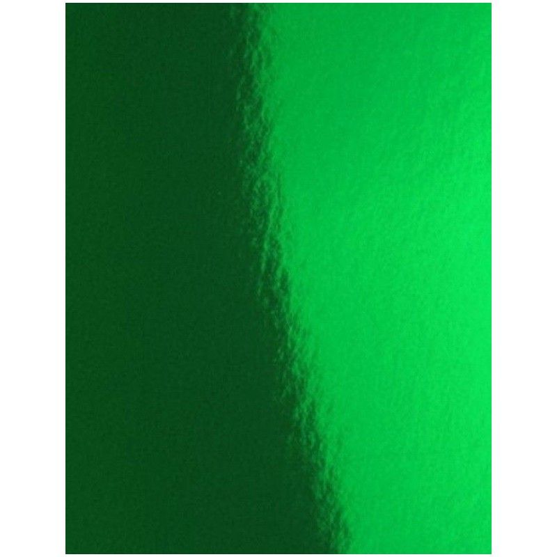 Cartulina Espejo Verde 21Cm X 27Cm (10 Pcs)