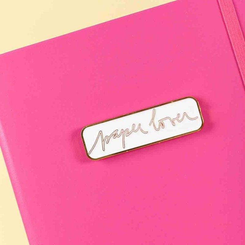 Pin Adhesivo Papel Lover (1 Pieza)