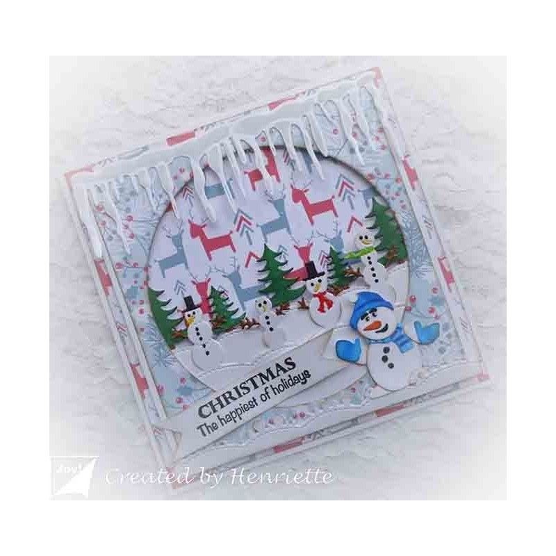 Troquel Muñeco De Nieve Joy Crafts