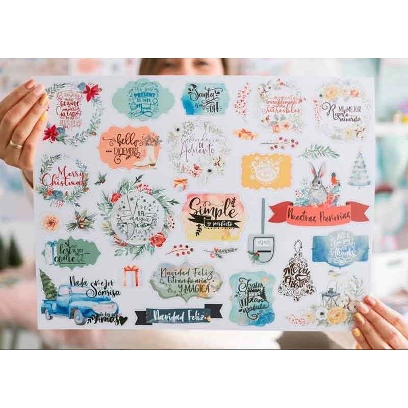 Die Cuts Gratitud Banner Y Frases