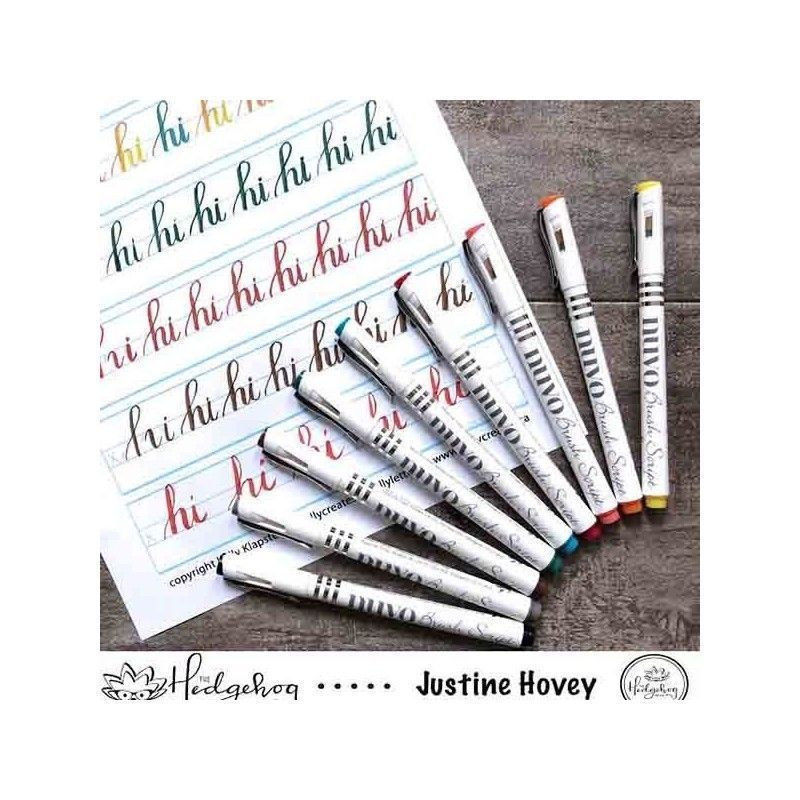 Nuvo Brush Script Pens (Kit 3) Mandala Infusion