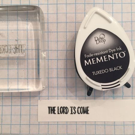 Tinta Memento Tuxedo Black