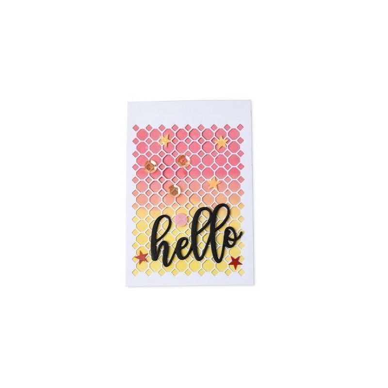 Troquel Thinlits Geo Trio (3 Pcs) De Sizzix