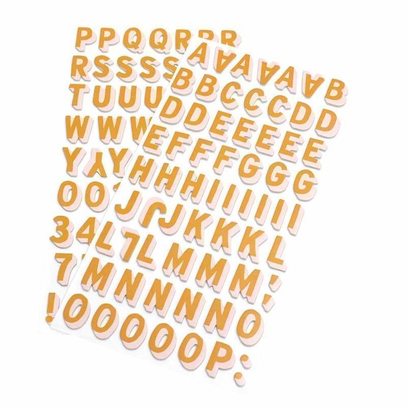 Thickers Abecedario Peaceful Heart Jen Hadfield (134 Pcs)