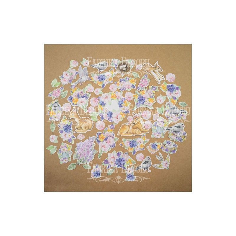 Die Cuts Tender Spring 60 Pcs