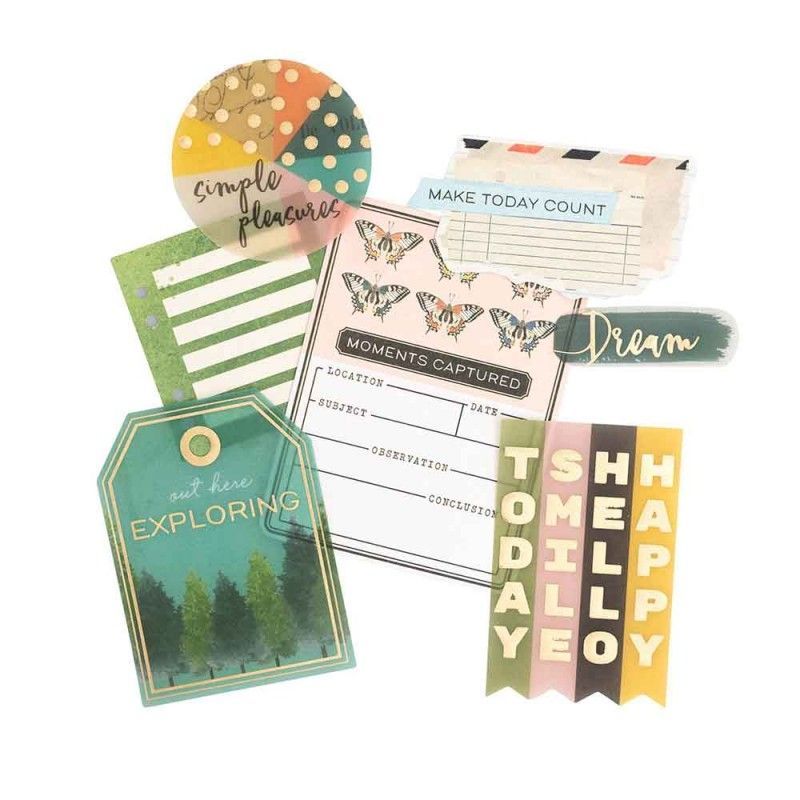Journaling Ephemera Fernwood (40 Pcs)