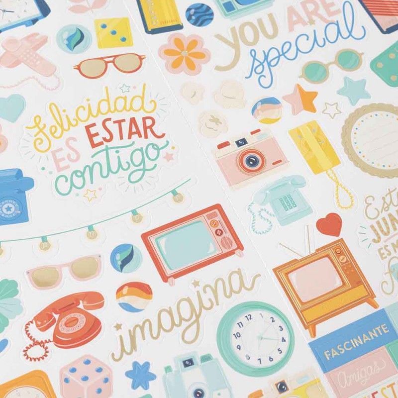 Adhesivos Coleccion Especial 6 X12 Pulgadas 88 Pcs