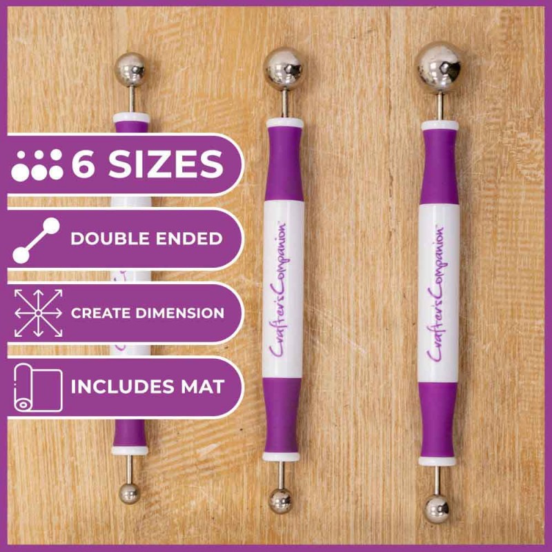Set De 3 Bolillos Metalicos Crafters Companion