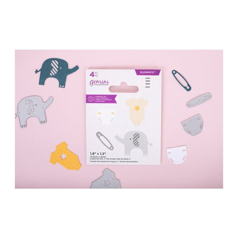 Mini Troquel Elementos Baby De Crafters Companion