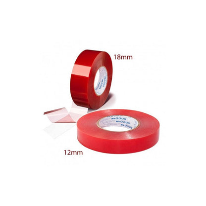 Cinta Doble Faz Roja 18 X 5 Mts