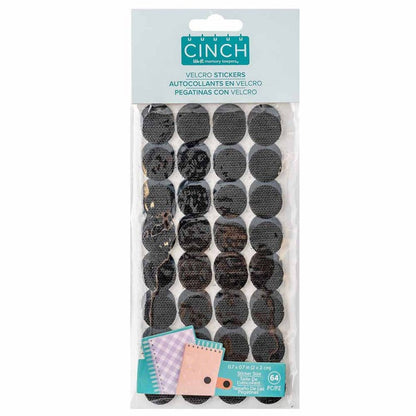 SET DE 64 VELCROS CON ADHESIVO PARA ENCUADERNACION