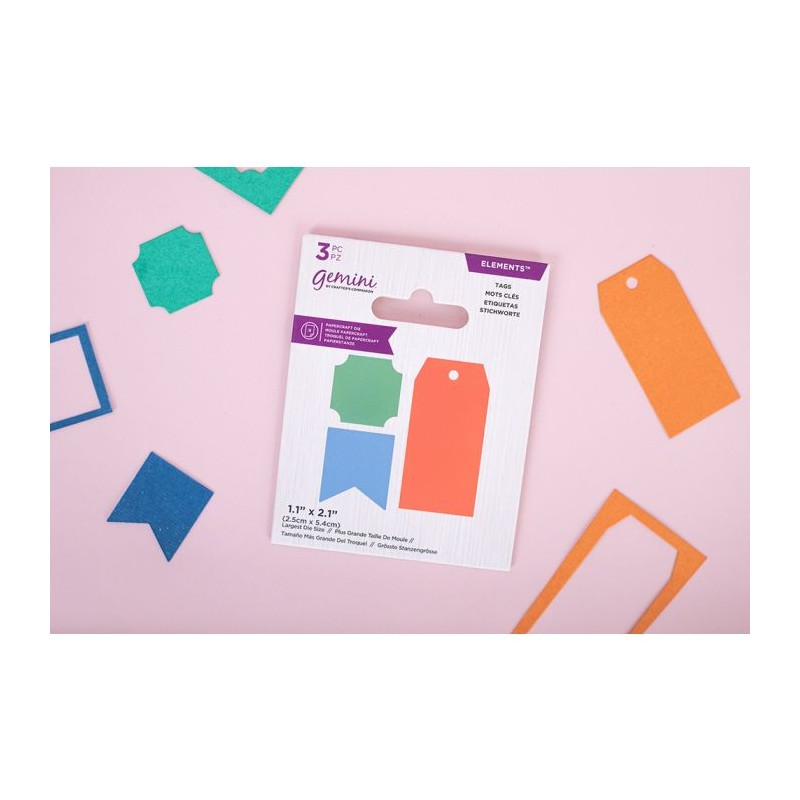 Mini Juego De Troqueles Tags (3 Pcs)