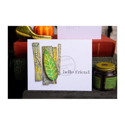 Folder De Embossing 3D Textura Agrietada De Sizzix