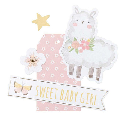 Die Cut Hello Little Girl (78 Piezas)