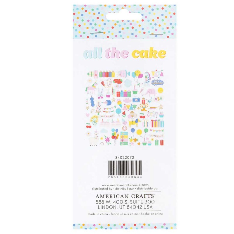 Die Cuts All The Cake (76 Piezas)