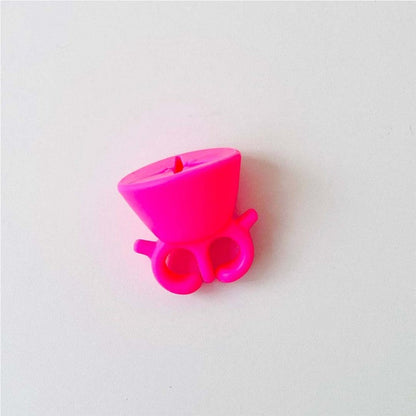 Anillo Recolector De Vinilo Fucsia