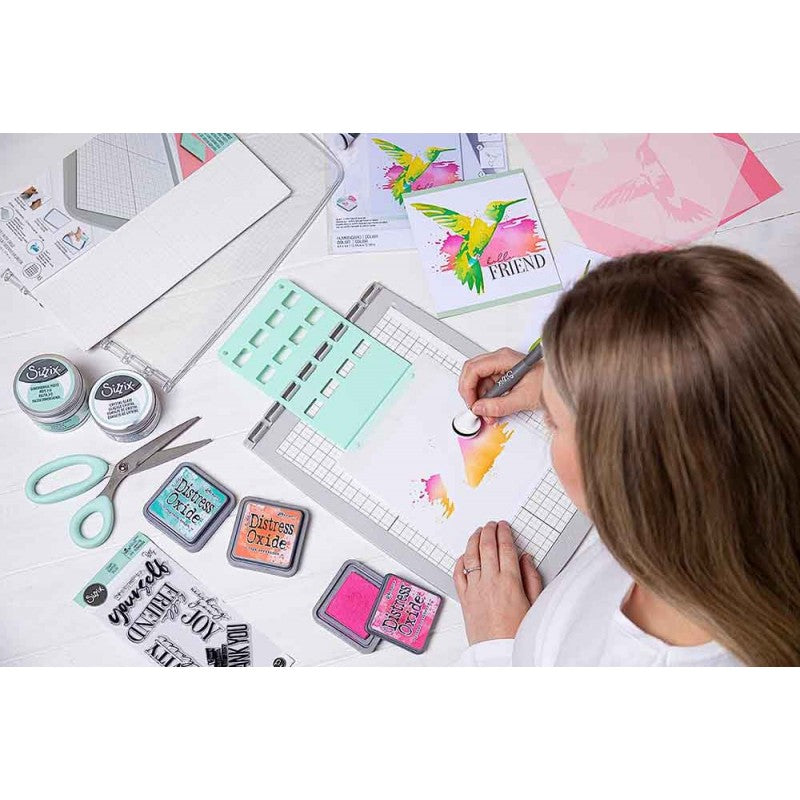 Tabla De Estampacion De Sellos Y Plantillas De Sizzix