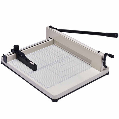 Guillotina semi industrial A3, rueda de sujeción para papel grueso