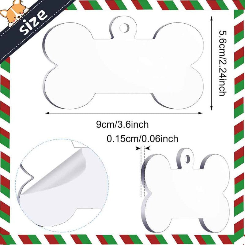 Llavero Hueso En Acrilico (1 Pc)