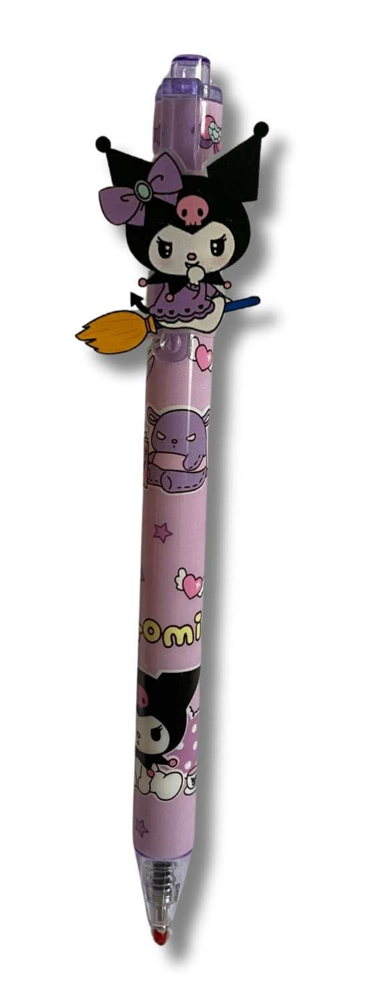 ESFERO RETRACTIL KUROMI LILA
