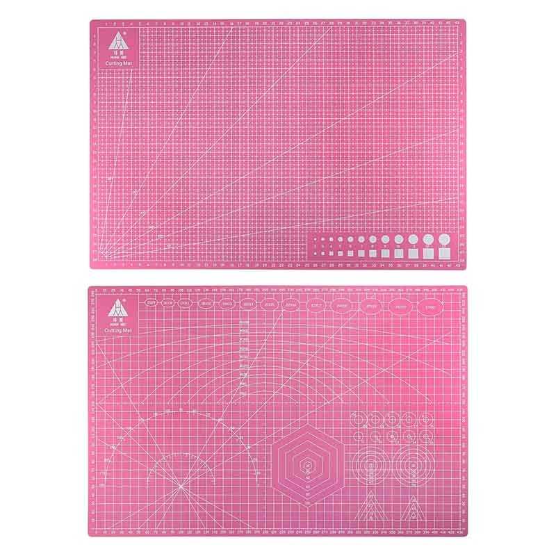 Tapete de corte rosa A3 para manualidades