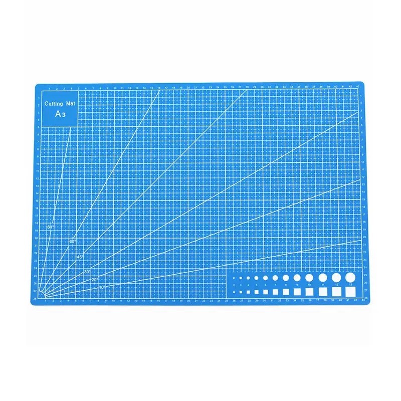 Mat O Tabla De Corte Azul (45Cm X 30Cm)