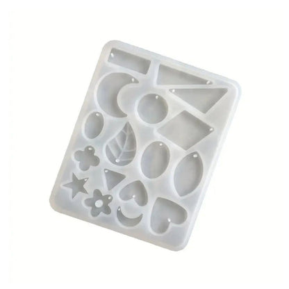 Molde De Silicona Para Resina Bisuteria