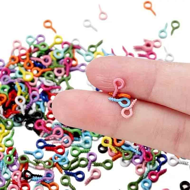 Cancamo Tornillo Colores Para Llaveros O Dijes (50 Pcs)