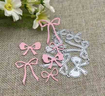 Set De Troqueles De Lazos (6 Pcs)