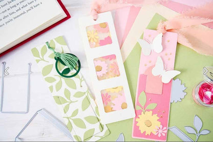 Troquel Thinlits Bolsillo Floral Y Sujetapapeles Eileen Hull Sizzix (10 Pcs)