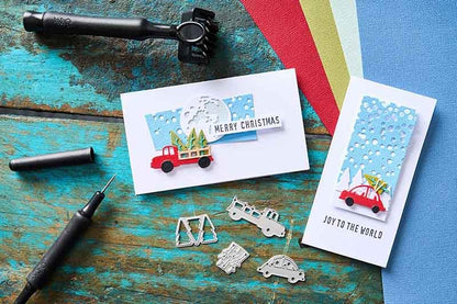 Troquel Thinlits Navidad Magica Tim Holtz Sizzix (12 Pcs)