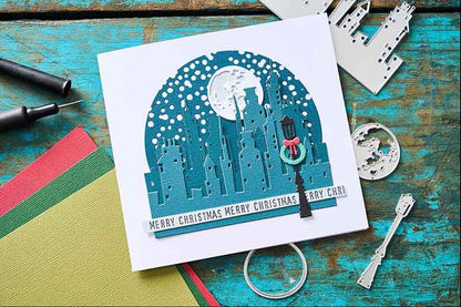 Troquel Thinlits Navidad Magica Tim Holtz Sizzix (12 Pcs)