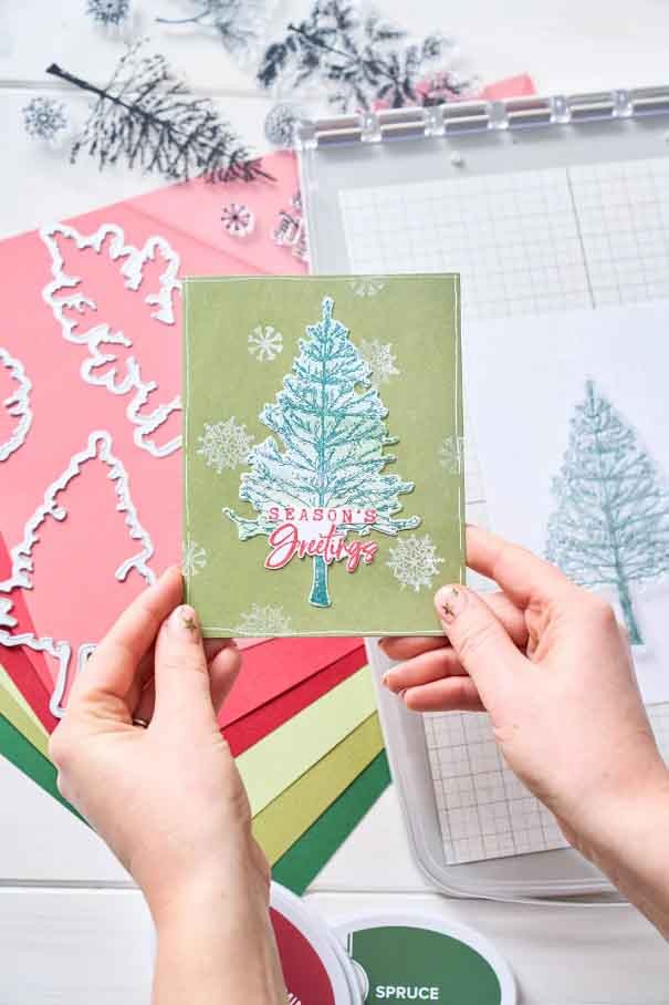 Sellos Y Troqueles Pino Vacacional Sizzix (19 Pcs)