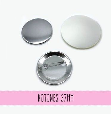 Insumo De 10 Botones 37Mm