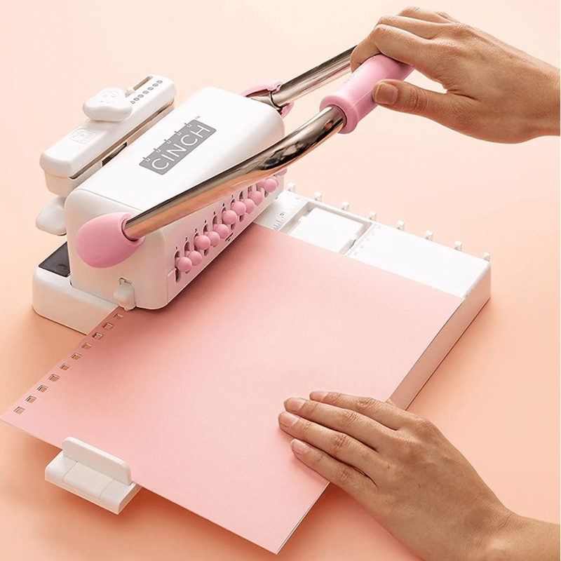 PREVENTA CINCH ENCUADERNADORA HEIDI SWAPP ROSADA