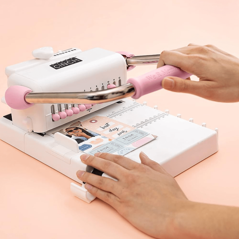 PREVENTA CINCH ENCUADERNADORA HEIDI SWAPP ROSADA
