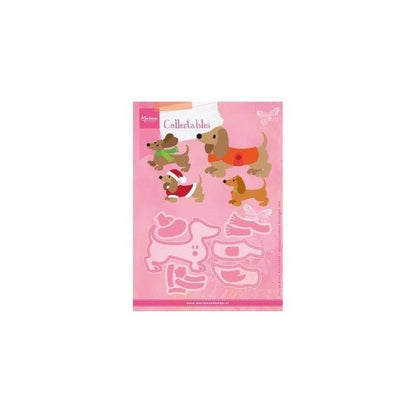 TROQUEL PERRO SALCHICHA (9 PCS)
