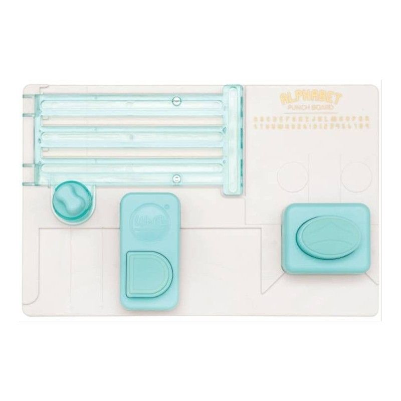 Alphabet Punch Board We R Memory Keepers