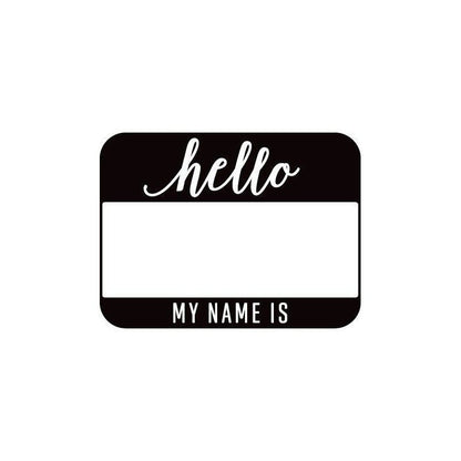 Sello Hello My Name Is