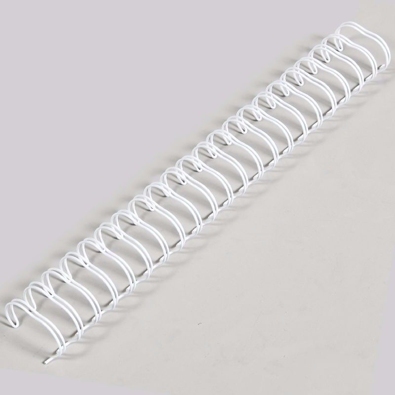 Anillo metálico blanco 3/4", detalle del sistema doble O