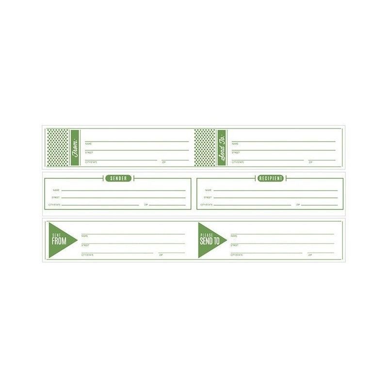 Cinta Washi Tape Ancha Send To